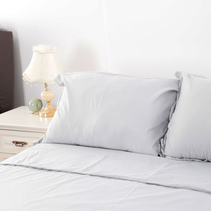 Elegant Style Light blue Bed Sheet Set