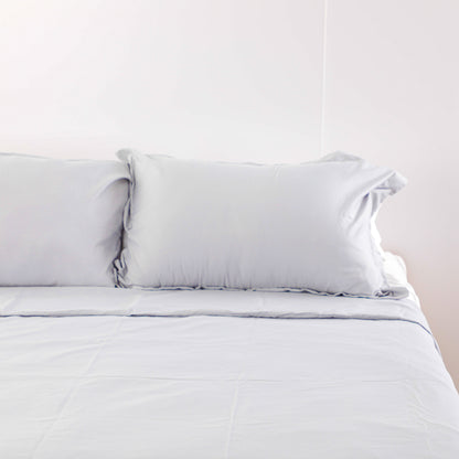 Elegant Style Light blue Bed Sheet Set