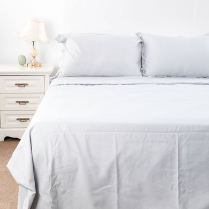 Elegant Style Light blue Bed Sheet Set