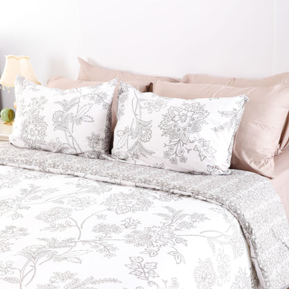 Beige Printed AB Side Comfort Sets