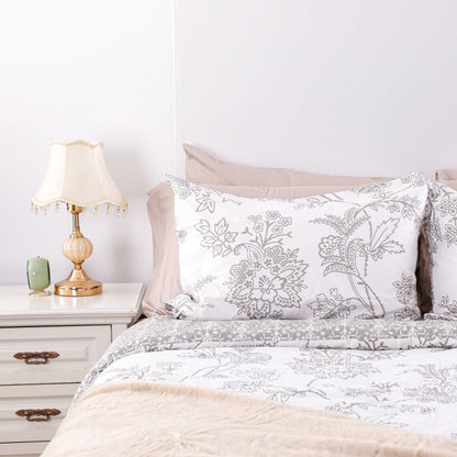 Beige Printed AB Side Comfort Sets