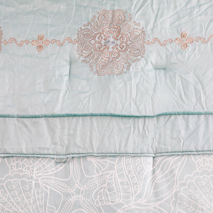 Five-Piece Embroidery Comforter Sets