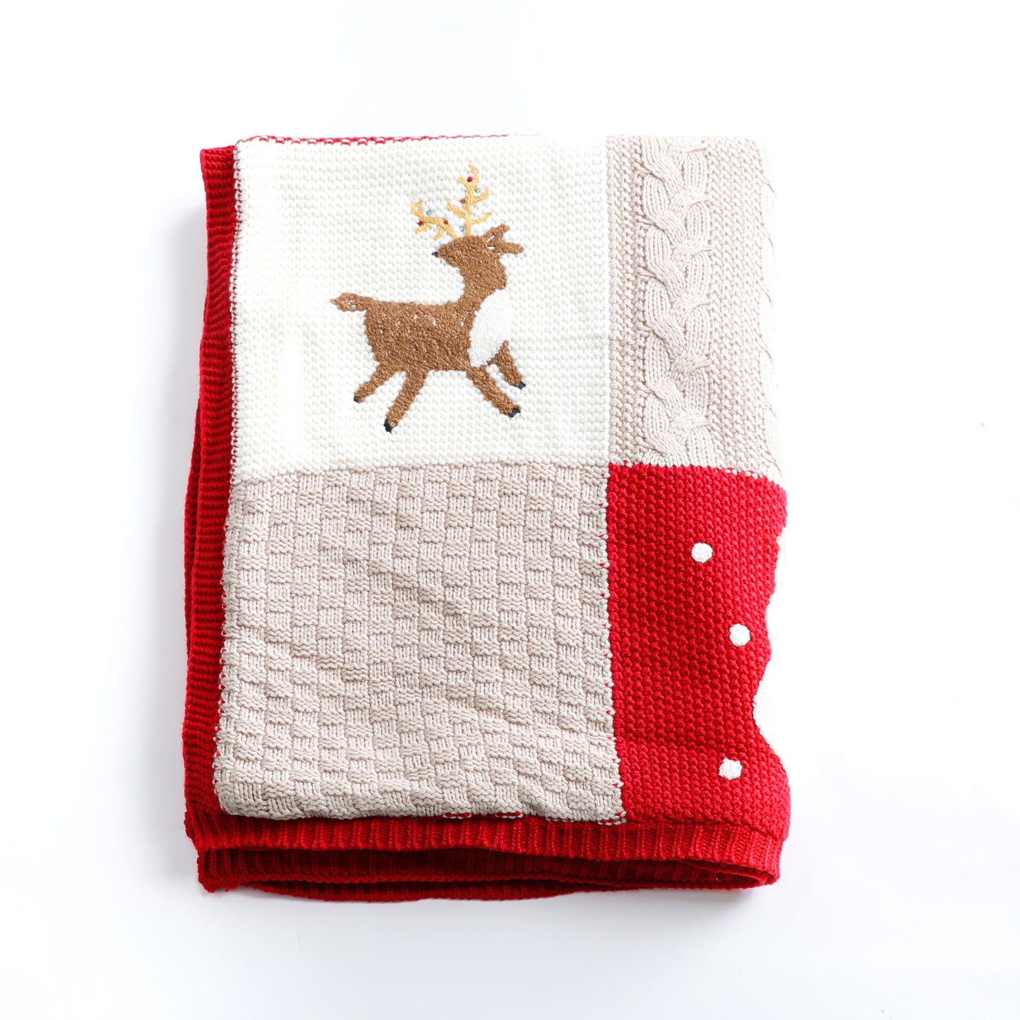 Christmas Chenille&Sherpa Blanket