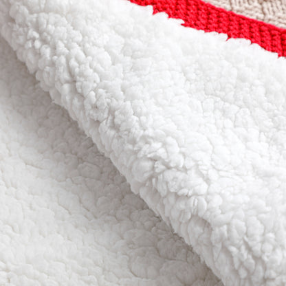 Christmas Chenille&Sherpa Blanket