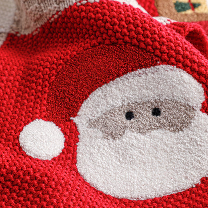 Christmas Chenille&Sherpa Blanket