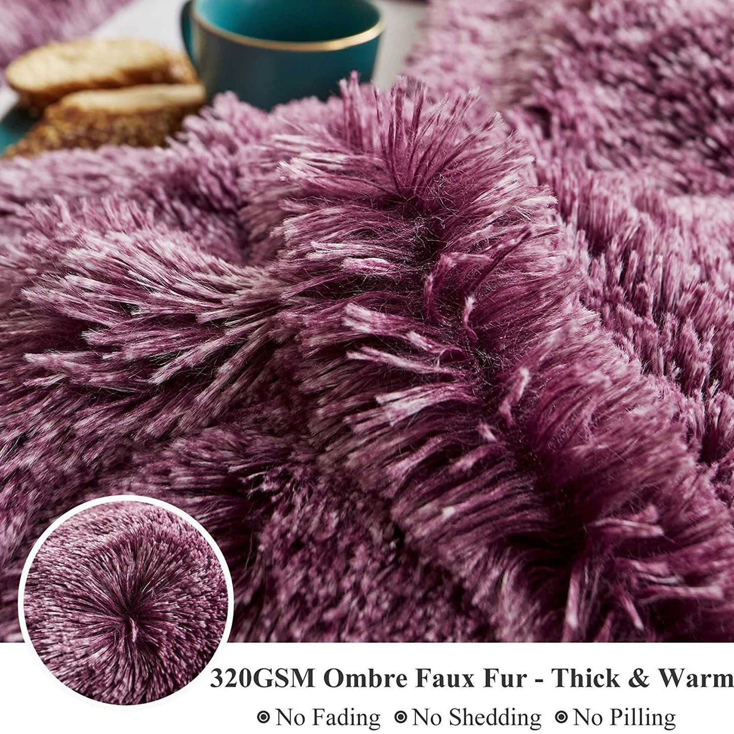 Wholesale Plush Soft Fax Fur Duvet Cover Set