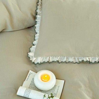 Double-layer Yarn Embroidery Duvet Cover Sets