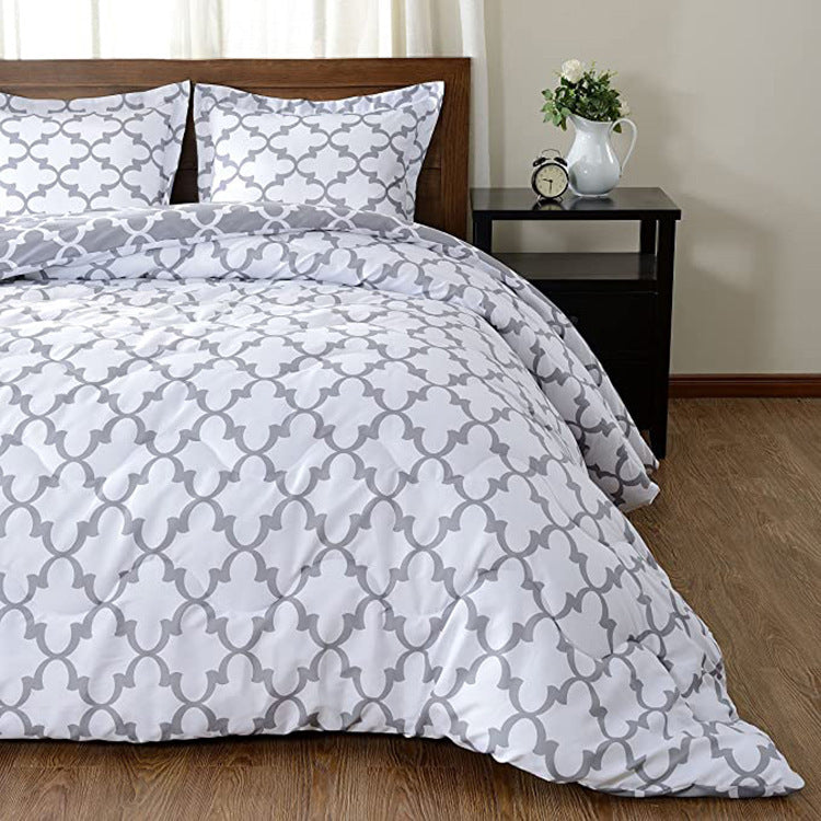 Customized Geometric Pattern Comforter Sets