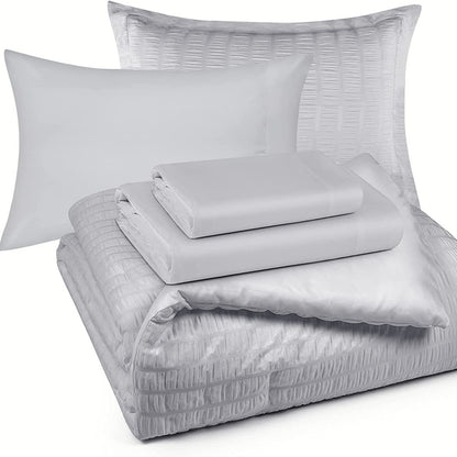 Ruched Brushed Polyester Quilted Sets