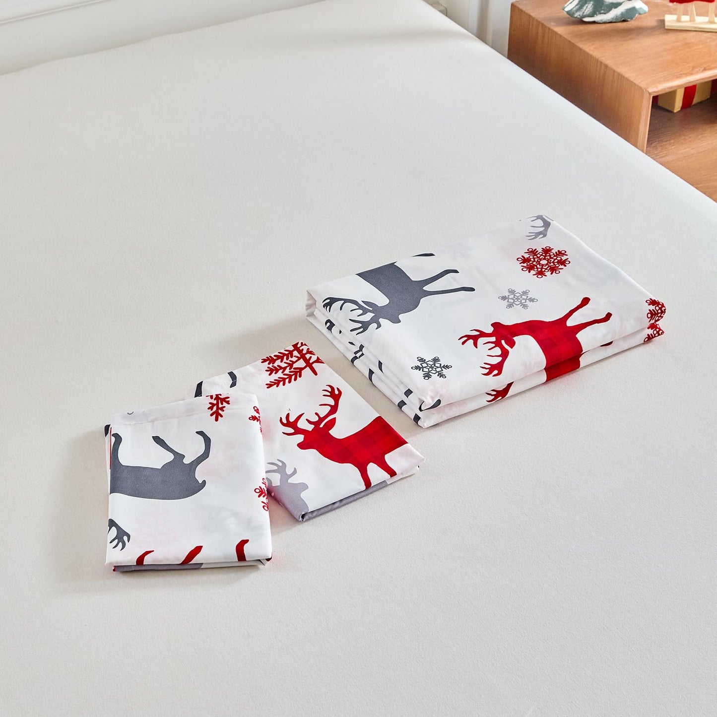 Digital Printed Cartoon Children's Christmas Bedding Sets