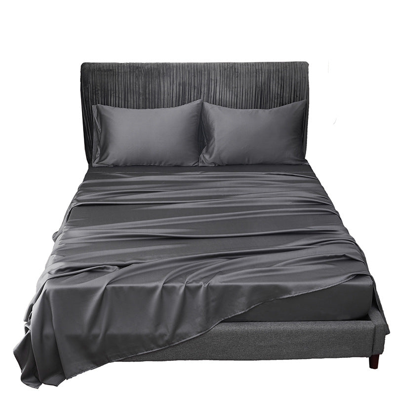 Wholesale Bamboo Soild Bed Sheet Set