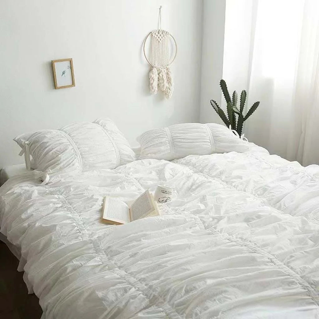 Princess Ruched Duvet Cover Sets