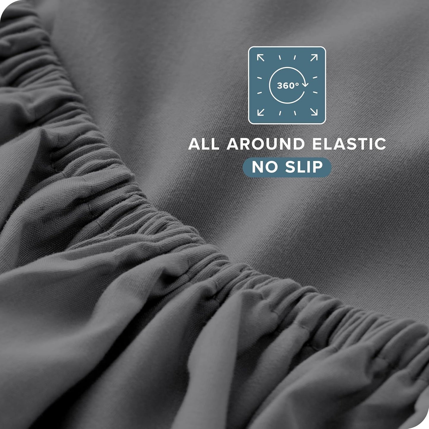 4Pcs Woven Microfiber Bed Sheet Set