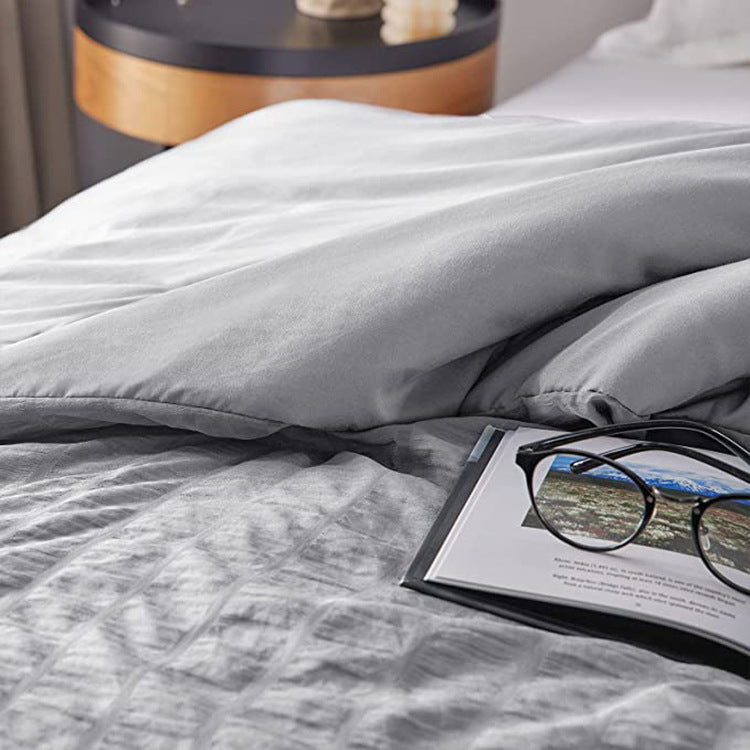 Ruched Brushed Polyester Quilted Sets