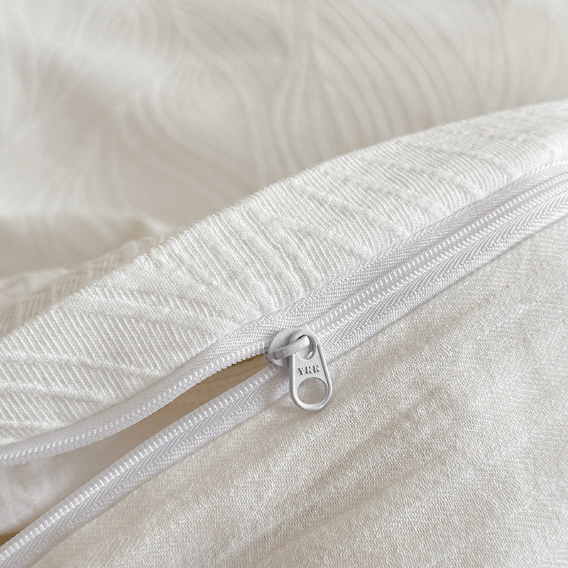 Hotel Homestay Texture Jacquard Duvet Cover Sets