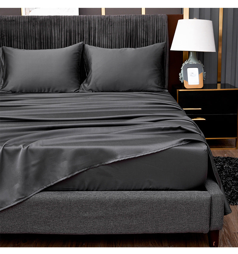 Wholesale Bamboo Soild Bed Sheet Set