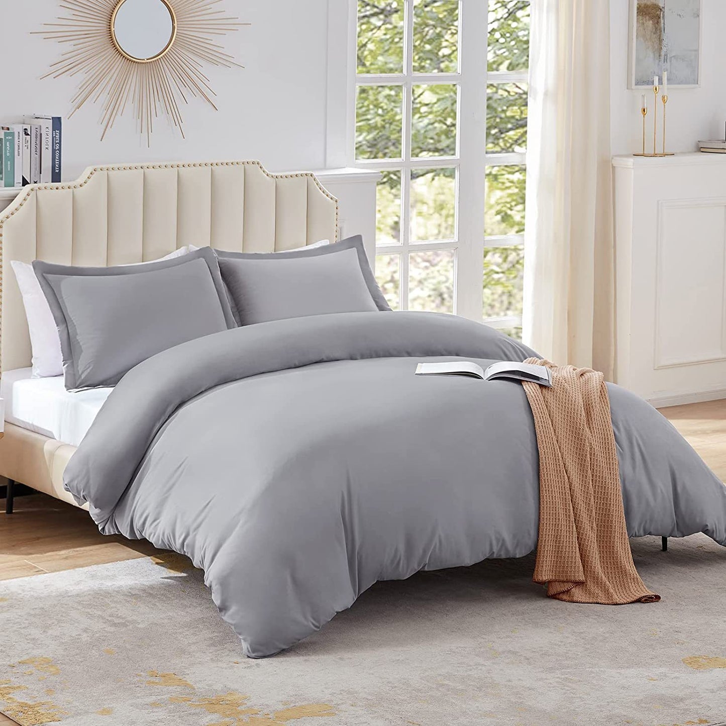 Wholesale  Ultra Soft Solid Color Duvet Cover Set