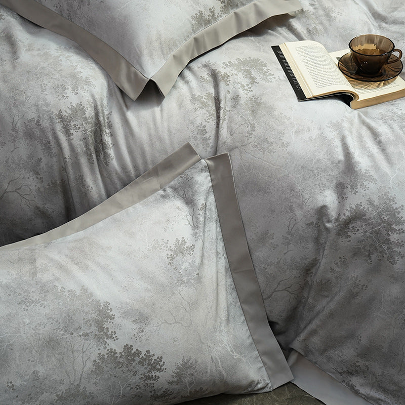 Thick Pleated Corner Duvet Cover Sets