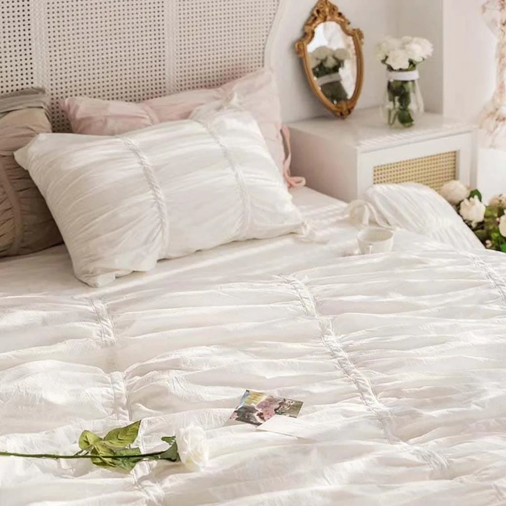 Princess Ruched Duvet Cover Sets