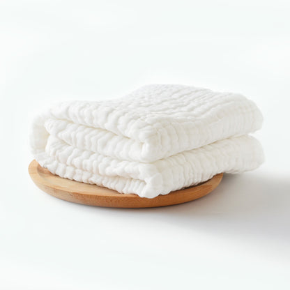 6-Layers Solid Baby Muslin Swaddle