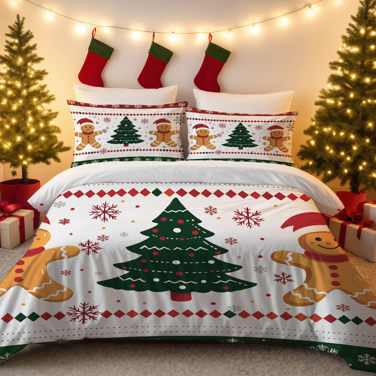 Cartoon Christmas Bedding Sets