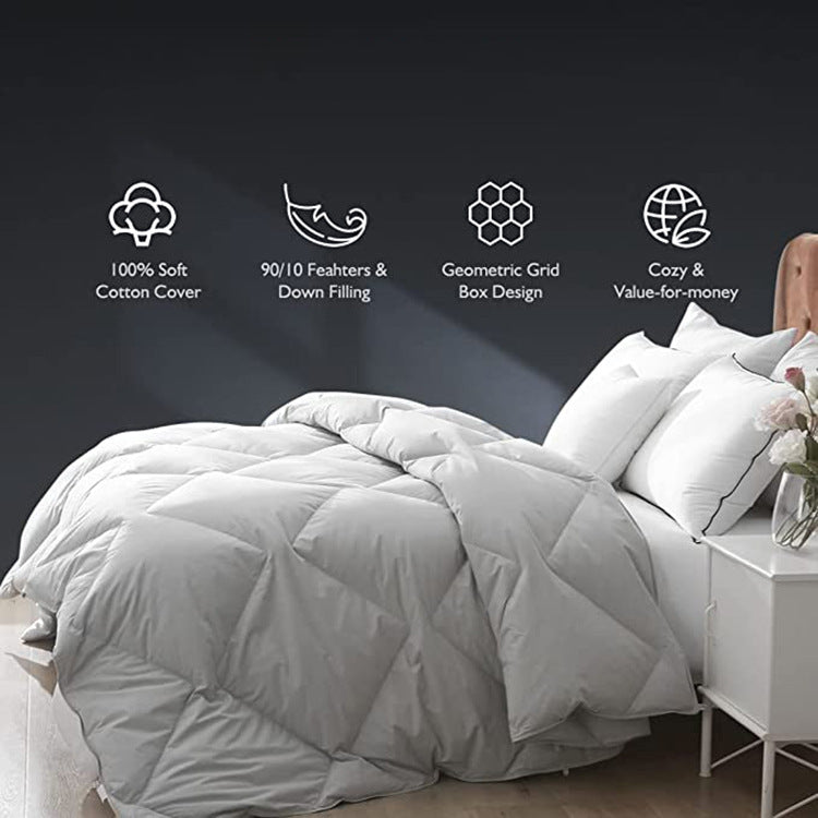 Plain Color King Quilted Comforter Sets