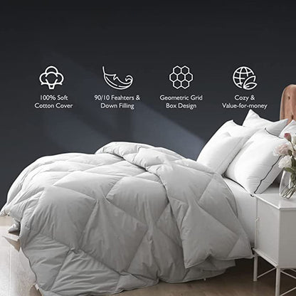 Plain Color King Quilted Comforter Sets