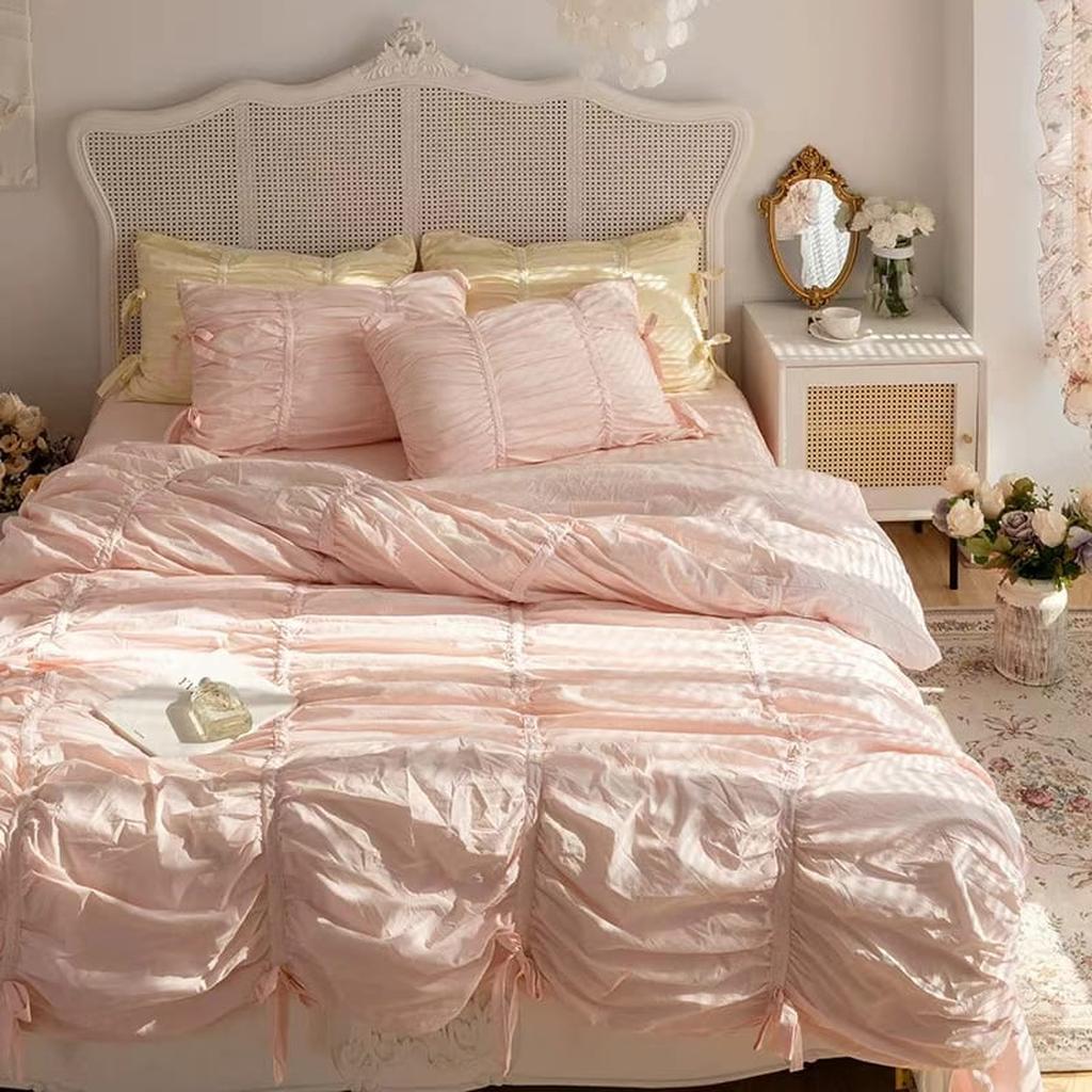 Princess Ruched Duvet Cover Sets