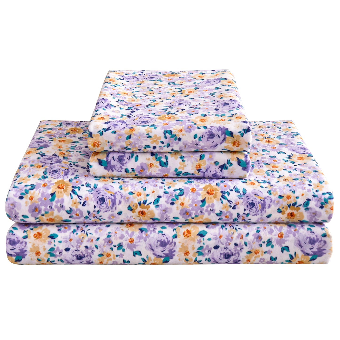 Wholesale Floral 4Pc Bed Sheets Set