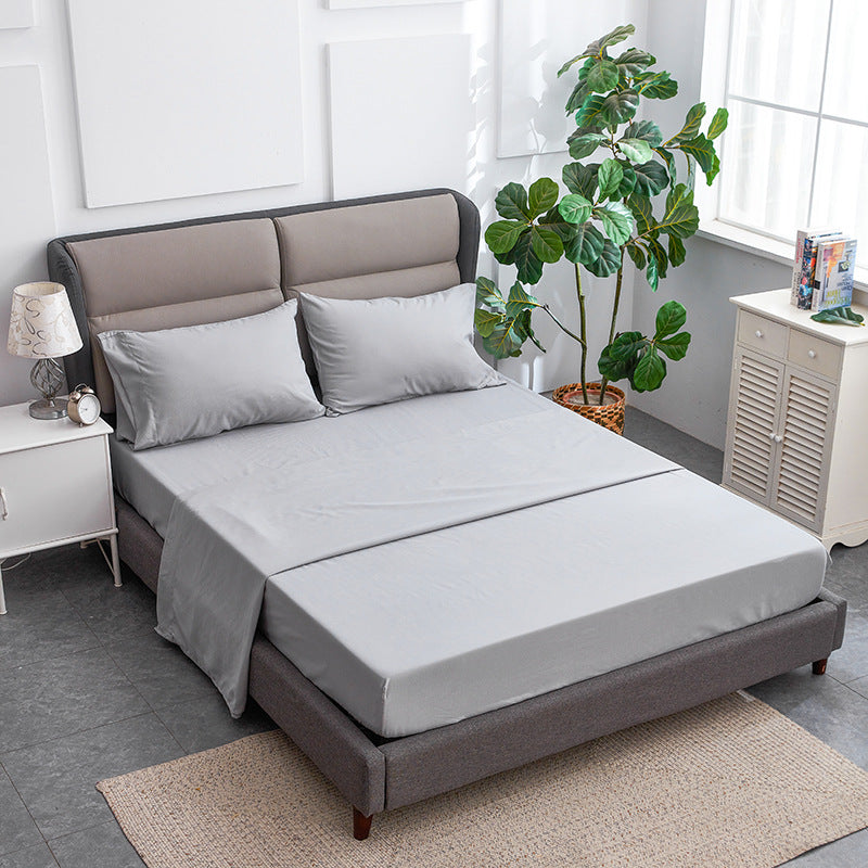 Woven Brushed Polyester Bed Sheet Set