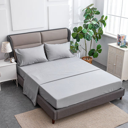 Woven Brushed Polyester Bed Sheet Set