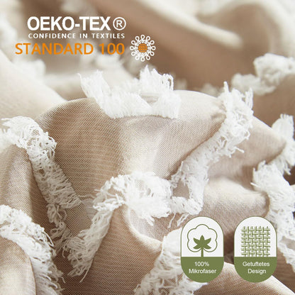 Textured Fabric Solid Comforter Sets