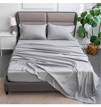 Woven Brushed Polyester Bed Sheet Set