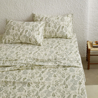Printed Home Bed Sheet Set