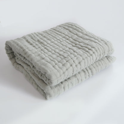6-Layers Solid Baby Muslin Swaddle