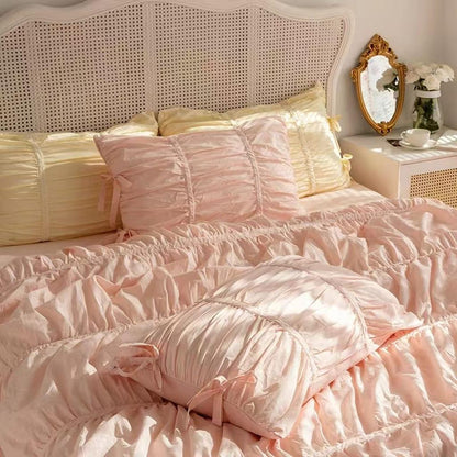 Princess Ruched Duvet Cover Sets