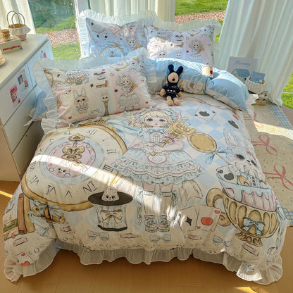 Cute Kids Cartoon Characters Comforter Sets