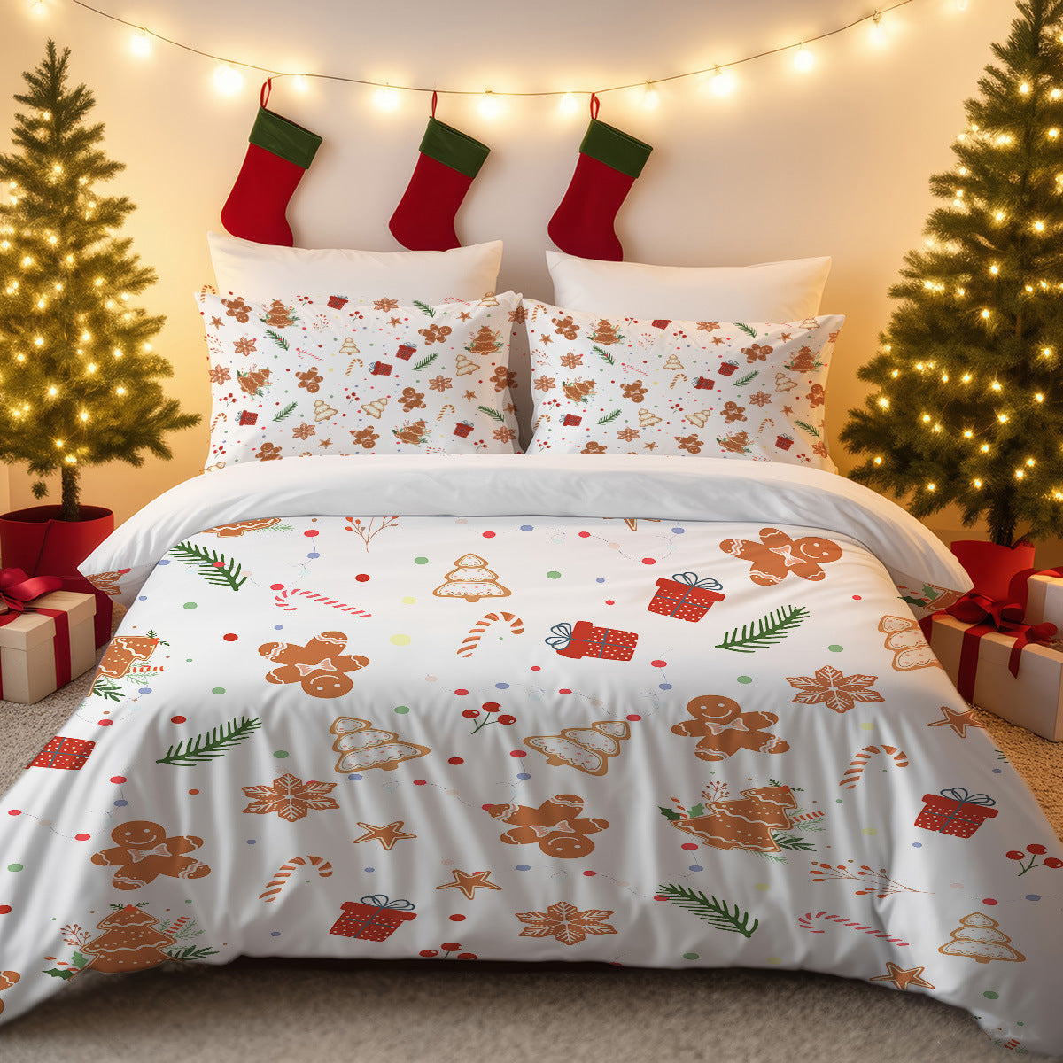 Cartoon Christmas Bedding Sets