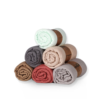 Solid Baby Muslin Swaddle
