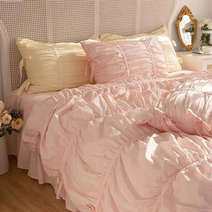 Princess Ruched Duvet Cover Sets