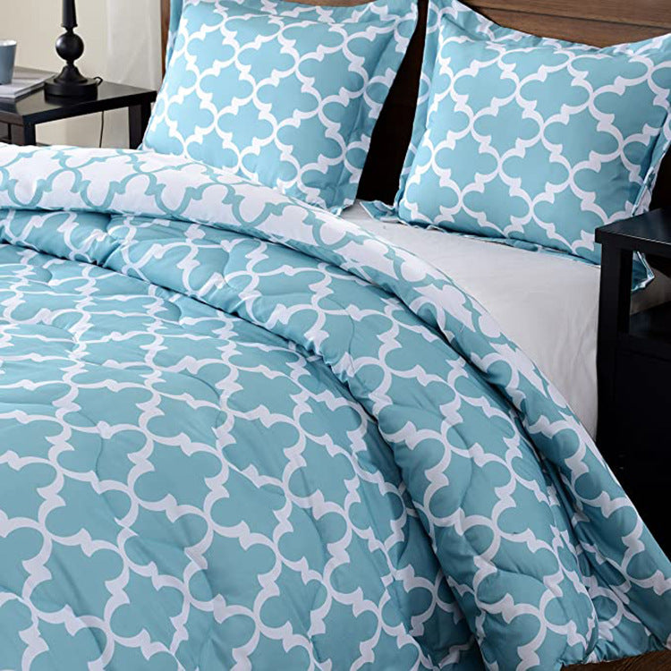 Customized Geometric Pattern Comforter Sets
