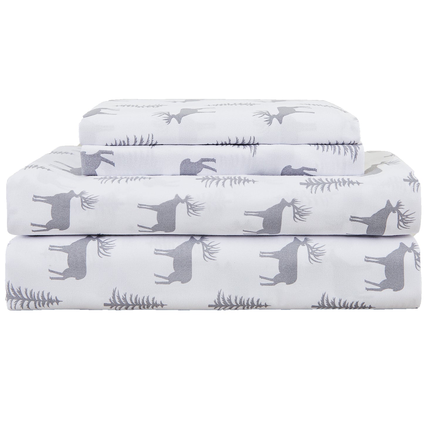 Wholesale Reindeer 4Pc Bed Sheets Set