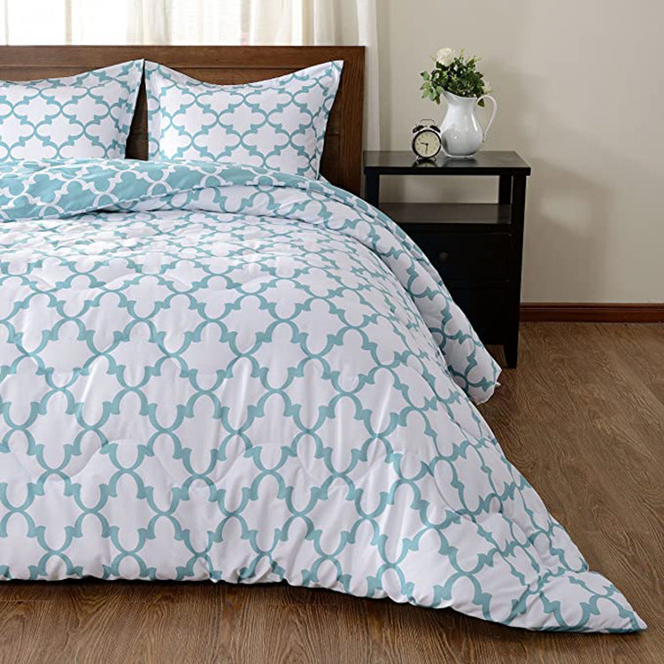 Customized Geometric Pattern Comforter Sets