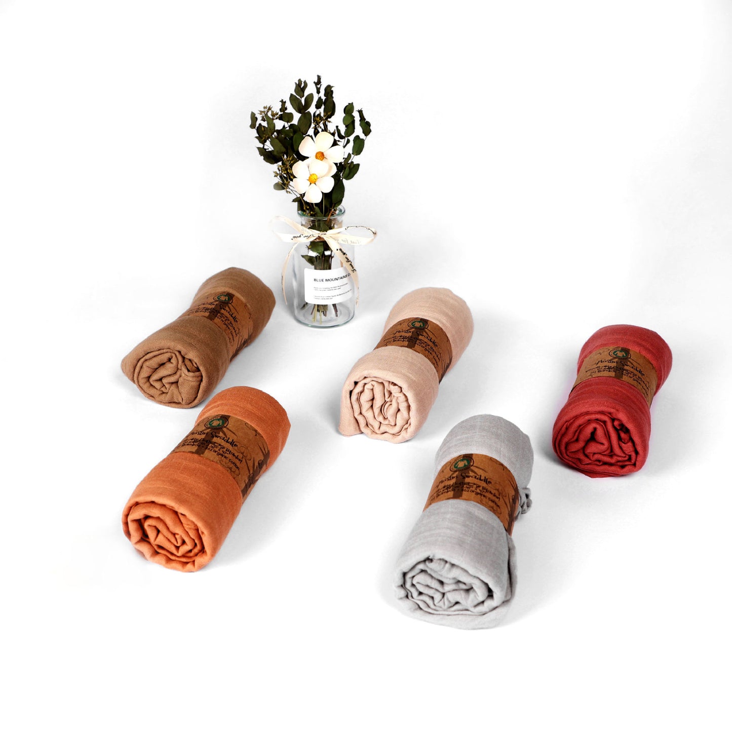 Solid Baby Muslin Swaddle