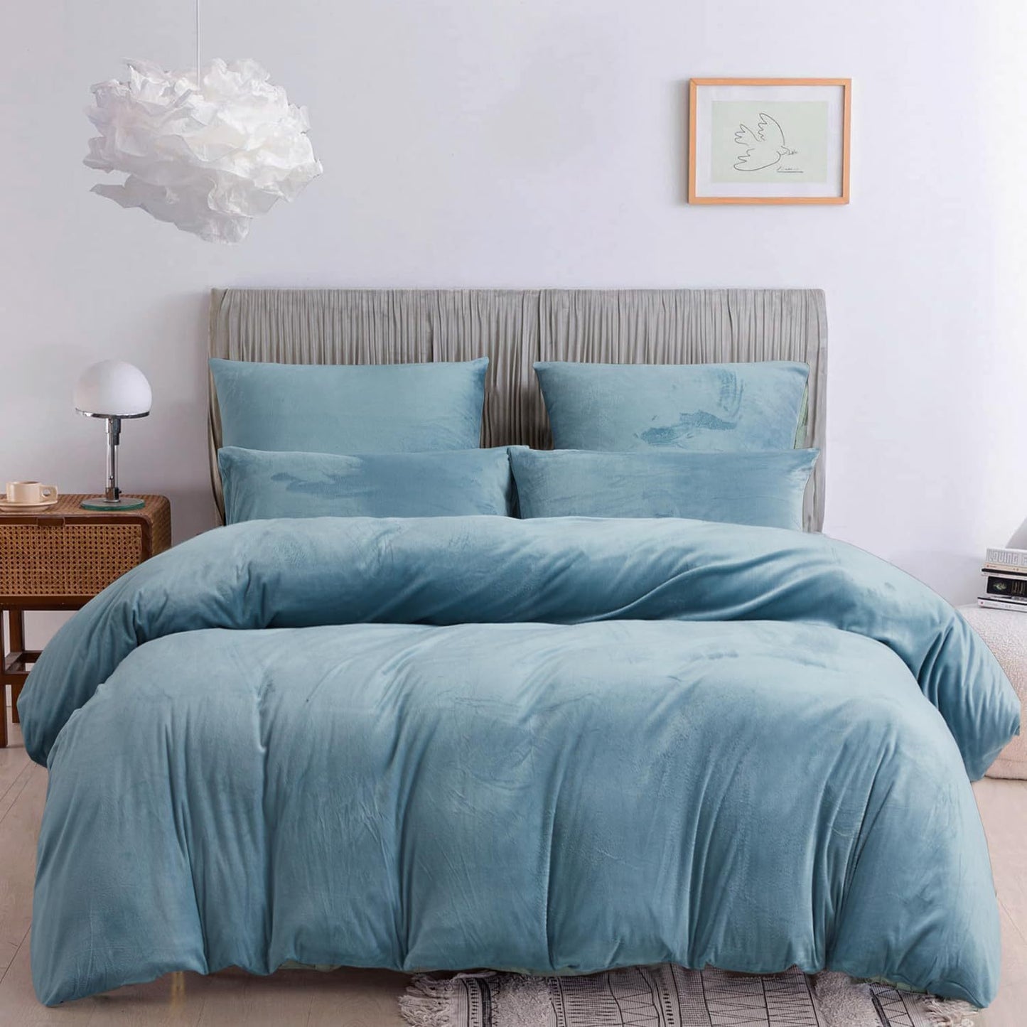 Wholesale Solid Dual Color Duvet Cover Sets