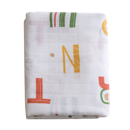Printed Baby Muslin Swaddle