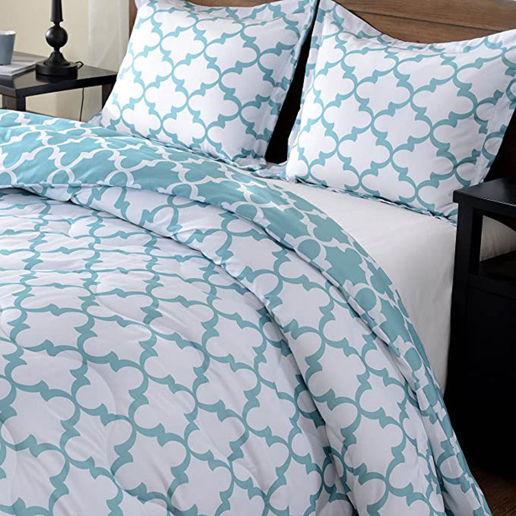 Customized Geometric Pattern Comforter Sets