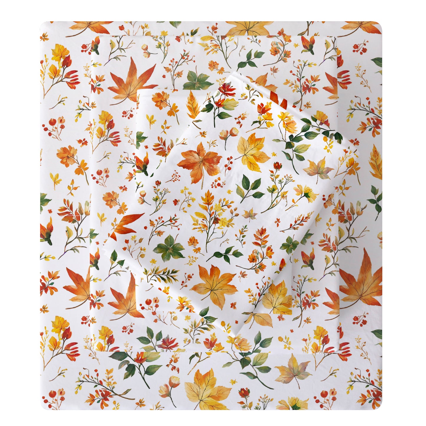 Autumn Floral 4-PC Bedding Set