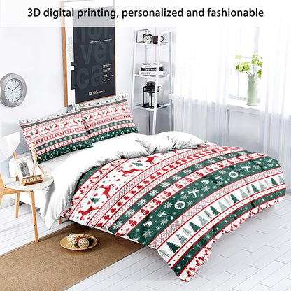 Custom Christmas Microfiber Duvet cover Sets