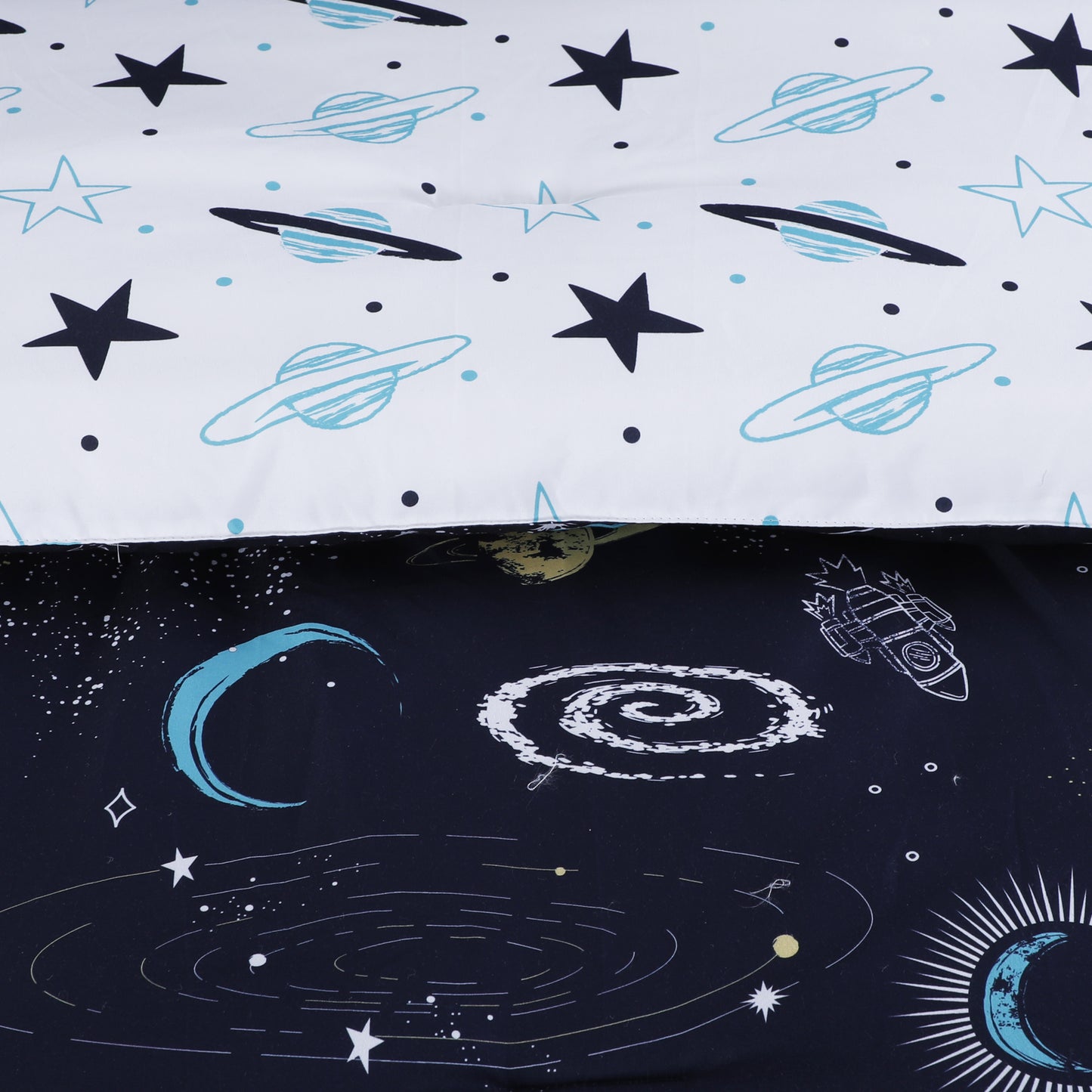 Wholesale Planet Print Children Comforter Sets